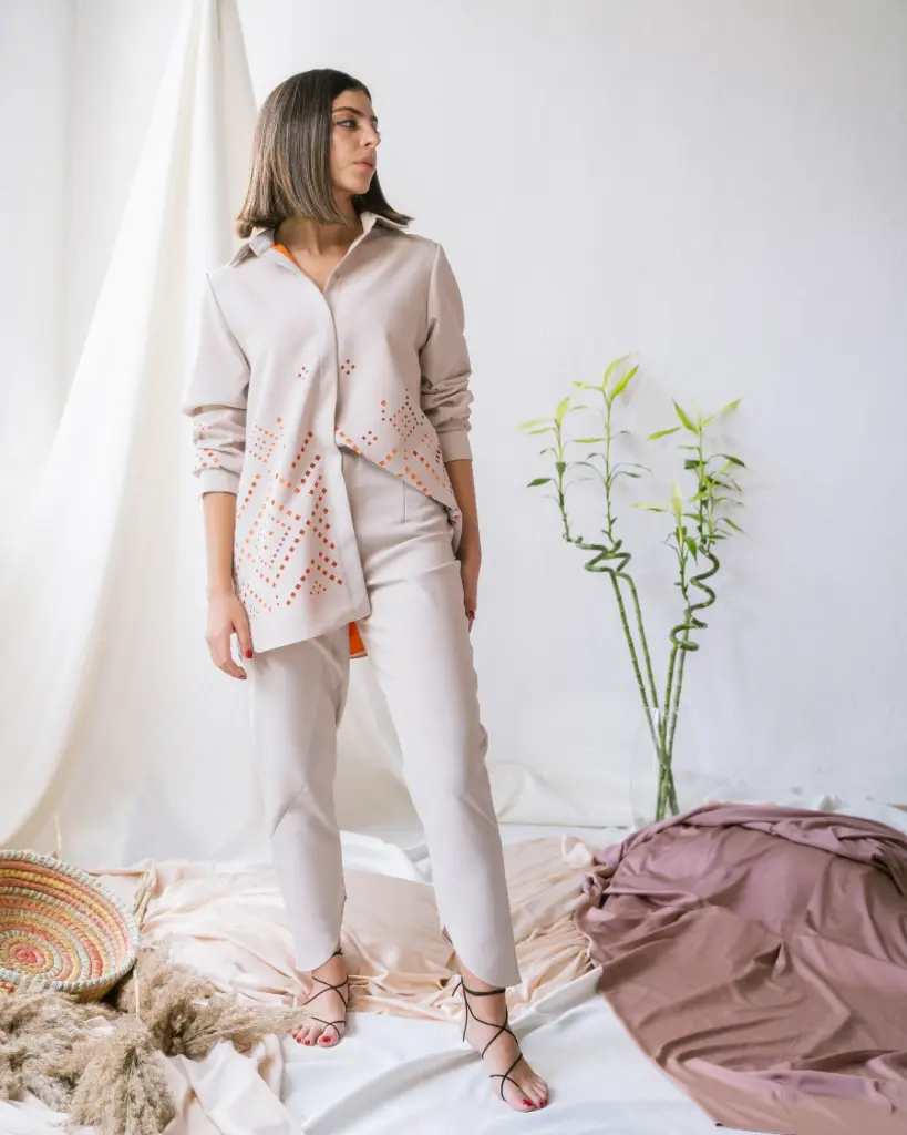 Gayesh High-Waist Trousers